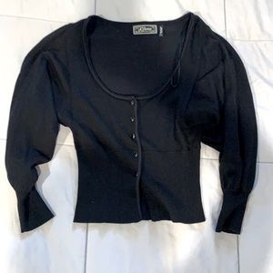 Black guess cardigan